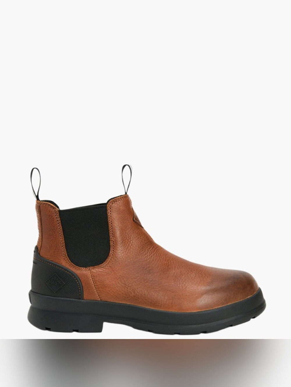 Muck Men’s Chore Farm Boot Chelsea Work Boot - Brown Size 8.5